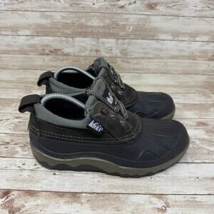 REI Baffin Technology Gray Leather Outdoor Duck Snow Ankle Boots Women's Size 6W